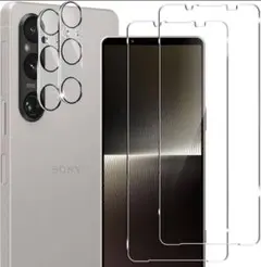 ⭐️Xperia 1 V ガラスフィルム カメラフィルム 6.5インチ ソニー