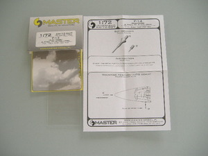  1/72 Master-Model AM-72-007 AIR MASUTER SERIES F-14 ANGLE OF ATTACK PROBE 受油用プローブ 未使用 検) トップガン TOPGUN トムキャト 