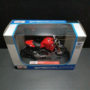 ● Maisto「1/18　 DUCATI　Monster　1200 S」ドゥカティ　モンスター　バイク オートバイ　ミニカー　マイスト