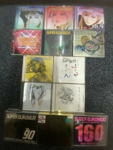 SUPER EUROBEAT 3CD+ANNIVERSARY NON-STOP MIX +CD TOHO EUROBEAT CD 計13枚