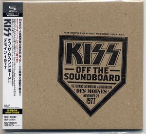 ☆KISS 「オフ・ザ・サウンドボード : デモイン1977」 新品 未開封