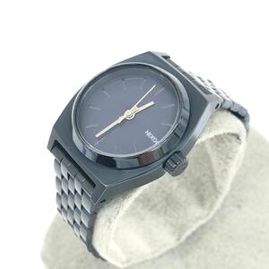 ◆Nixon ニクソン THE TIME TELLER 腕時計 ◆ ネイビー SS レディース ウォッチ watch