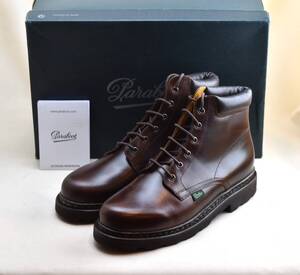 SALE!! パラブーツ paraboot ベルジュラック　BERGERAC LIS ECORCE 茶色　エコルセ 116203-6　24.5-25cm相当 未使用品 フランス製