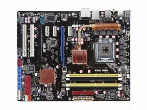 ASUS P5Q PRO マザーボード Intel P45 LGA 775 ATX メモリ最大8G対応 保証あり　