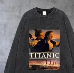 新品✨Titanic ロンT 長袖 メンズ XL 2XL古着 好き 映画 レトロ