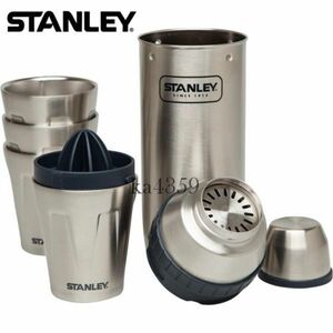 特価！[旧ロゴ] STANLEYスタンレー ハッピーアワーシステム カクテル シェーカー&カップ 7点セット Shaker Set★絞り器/マグ/アウトドア