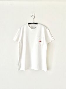 MAISON KITSUNE メゾンキツネ 半袖Tシャツ ポケット Tシャツ