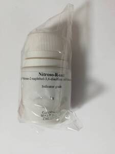 ニトロソR 5g C10H5NNa2O8S2 Nitroso R 指示薬 有機化合物標本 試薬 試料 1-ニトロソ-2-ナフトール-3,6-ジスルホン酸二ナトリウム塩