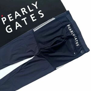 【送料無料】PEARLY GATES パーリーゲイツ　異素材mix 切り替え　パンツ　ズボン　4 M ゴルフ　GOLF 近年モデル　ナイロン　切替