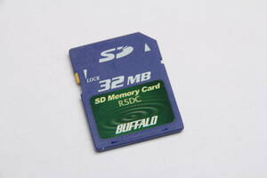 32MB SDカード BUFFALO