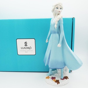 【希少品】 リヤドロ LLADRO 9113 エルサ ELSA ディズニー アナと雪の女王 FROZEN II フィギュリン