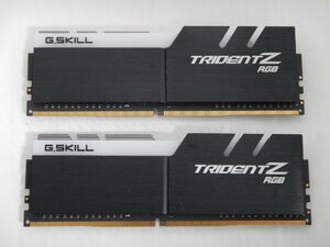 【サイコム】 G.SKILL Trident Z RGB F4-3200C16D-32GTZR (計32GB) @Used@ u0619I