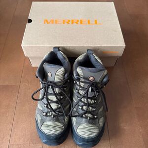 メレルMERRELL★トレッキングシューズ★26.5cm★MOAB 3 SYN MID GTX★モアブ★ゴアテックス防水★ハイキング登山 シューズ★美品★箱あり