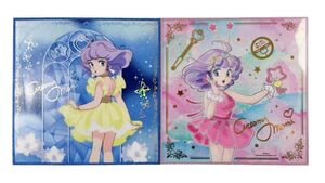 即決 新品 未開封 魔法の天使クリィミーマミ Creamy Mami 期間限定ショップ 2024 大色紙 色紙 アートボード 28cmx28cm 2枚セット 正規品