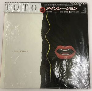 [送料無料]TOTO(トト)「アイソレーション」帯付きLP／初回特典ステッカー付き／シュリンク付き／28AP2929