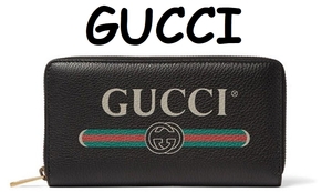 GUCCI ヴィンテージロゴ ジップアラウンド 黒 長財布 新品 ブラック グッチ ロングウォレット ミケーレ wallet シマ GG インターロッキング