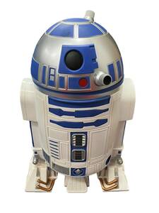 お07-107aS//【ジャンク品】スターウォーズ R2D2 ダストボックス 首割れ品 ゴミ箱 傷汚れ等あり