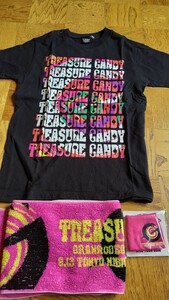 GRANRODEO(谷山紀章、飯塚昌明)LIVE TOUR 2016 TREASURE CANDY ツアーTシャツ、マフラータオル、リストバンド