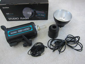 【良品】Godox QS-400 STUDIO FLASH スタジオストロボ フラッシュ② 中古