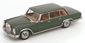 ＜予約品＞　KK scale 1/18 Mercedes Benz 600 SWB W100 1963　グリーン　ダイキャスト製　メルセデス　ベンツ　ミニカー