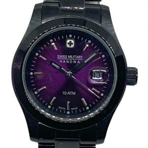 SWISS MILITARY(スイスミリタリー) 腕時計 HANOWA 02019L レディース パープル
