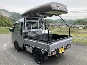 軽トラック荷台キャリア鳥居TYPE(2)Newカスタム穴加工無し全て　ボルト止め