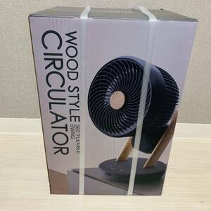 Three-up スリーアップ CF-T2307-GY WOOD STYLE CIRCULATOR　WOOD STYLE 3Dスイングサーキュレーター360　グレー リモコン付き