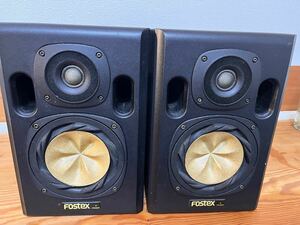 FOSTEX フォステクス NF-1A 2way ペア パワードスピーカー　現状品 ペア程度良好。studioモニタースピーカーの定番！