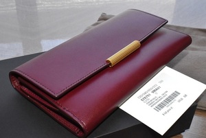 BOTTEGA VENETA ボッテガヴェネタ continental long wallet コンチネンタル フレンチレザー 長財布 未使用 578751