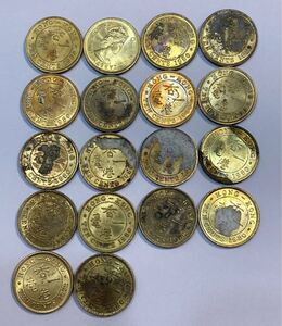 特年　1980年　香港　壹毫　10セント　硬貨　18枚　まとめ