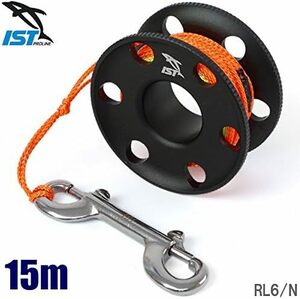 IST PROLINE アイエスティ プロライン ダイビング 15m アルミニウムリール RL6/N 15m