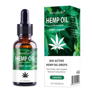 ヘンプオイル HEMP OIL 30ml 100% オーガニック　2000mg　初心者向け　マッサージオイル　