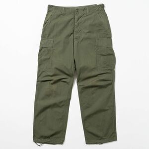 米軍実物 ジャングルファティーグ カーゴパンツ 3rd MEDIUM REGULAR ノンリップ ポプリン M-R vintage US ARMY OG 107 アメリカ軍 Mサイズ