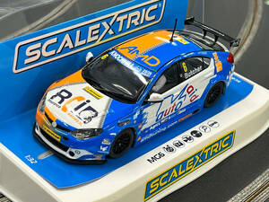 No.119 SCALEXTRIC BTCC MG6 GT 2018 No.6 [新品未使用 1/32スロットカー]