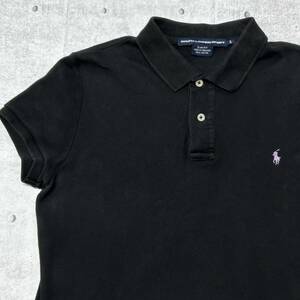 00s RALPH LAUREN SPORT ポロシャツ オールドラルフローレン　　00年代 レディース スリムフィット SLIM FIT 柔らかい上質素材 柳10122