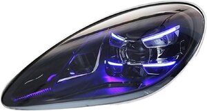 車のヘッドライトポルシェ LED ヘッドライト 2014-2020 ヘッドランプ DRL LED と互換性プロジェクターレンズ自動車アクセサリー