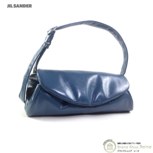 ジルサンダー （JIL SANDER） Cannolo Padded Grande カンノーロ パディング グランデ ハンド バッグ J08WD0056 SEA BLUE（新品）