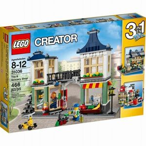 WS92　LEGO　レゴ　31036　クリエイター おもちゃ屋と町の小さなお店　※説明書なし　60