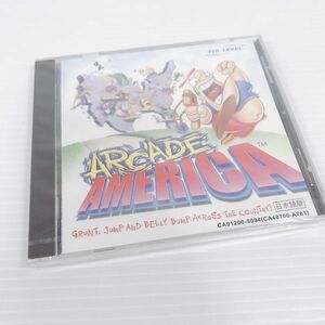 D【未開封】アーケードアメリカ ARCADE AMERICA ゲームソフト windows95 レトロゲーム 希少 レア 珍品 当時物 コレクション　