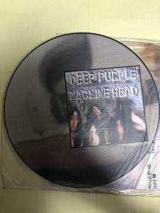 新品同様　DEEP PURPLE MACHINE HEAD ピクチャーディスク＆特大リッチーポスター　同梱可能