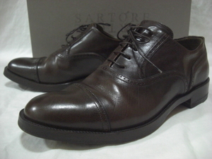 新品同様 SARTORE サルトル ストレートチップ レザーシューズ 40 (M-13-10)