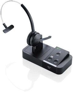 【 新品/未使用品 】Jabra PRO 9450 Mono 片耳 高性能 マイク付 ワイアレス ヘッドセット ノイズ キャンセリング コールセンター