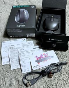 Logicool ロジクール MX Anywhere 3 Compact Performance Mouse MX1700GR グラファイト ワイヤレスマウス レーザーマウス
