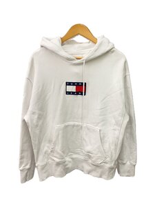 TOMMY JEANS◆パーカー/S/コットン/WHT