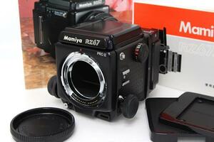 極美品｜マミヤ RZ67 Pro II ボディ フィルムバック付 γM1424-2C1