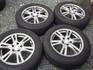 社外 アルミホイール Exceeder 225/60-17 5穴 PCD114.3　GM13　2