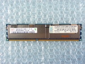 1PHL // 16GB DDR3-1066 PC3-8500R Registered RDIMM 4Rx4 HMT42GR7BMR4C-G7 46C7489 43X5071 46C7483 // IBM x3550 M3 取外 //在庫9[12]