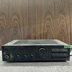 MYM5-1053 激安 プリメインアンプ ONKYO A-812XG INTEGRATED STEREO AMPLIFIER 通電OK 中古現状品 ※3回再出品で処分