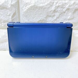 1円 美品 任天堂 ニンテンドー NEW3DSLL 本体 人気 ゲーム機本体 3DSLL本体 メタリックブルー Newニンテンドー3DS LL 本体のみ 箱無 傷無し