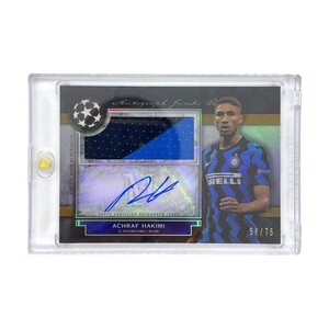 TOPPS サッカーカード MUSEUM COLLECTION ACHRAF HAKIMI INTERNAZIONALE MILANO 58/75 #AJR-AH 中古 1